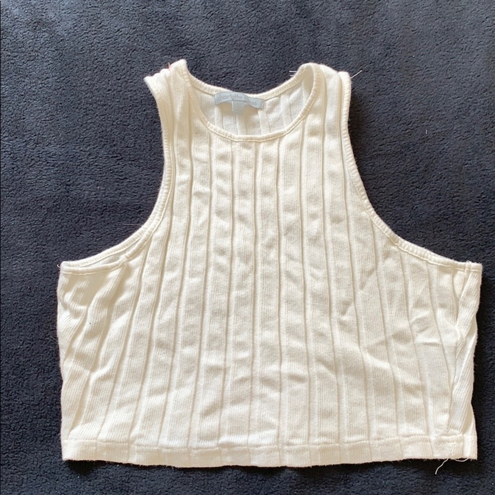Crew Neck Crop Top